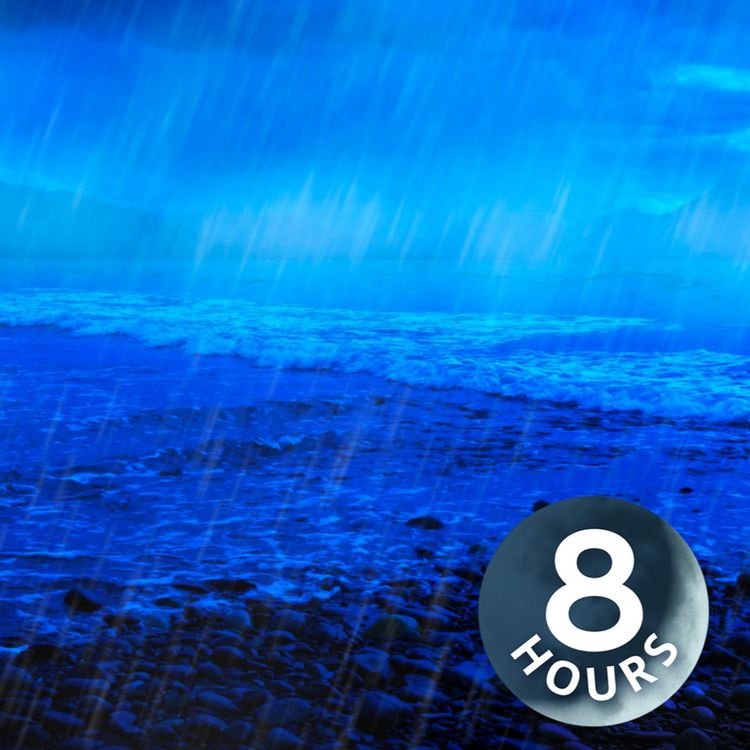 cover art for Regen- und Meeresgeräusche | Schlafen, Lernen, Konzentrieren, Entspannen (8 Stunden)