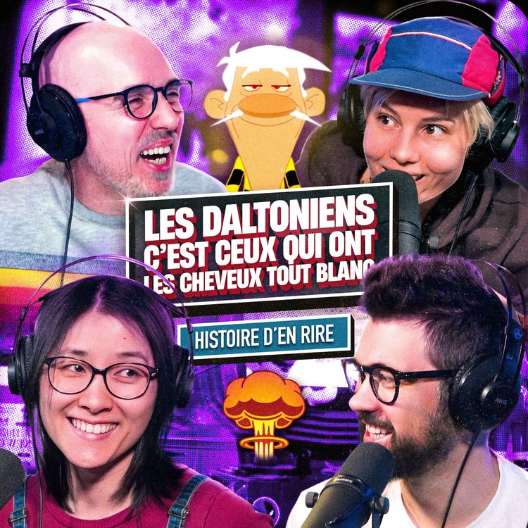 cover art for Les daltoniens, c'est ceux qui ont les cheveux tout blanc.