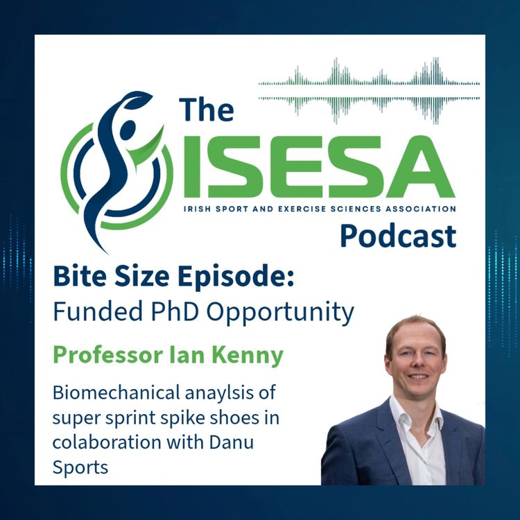 cover art for ISESA Bitesize: PhD in Biomechanics of Super Sprint Spikes