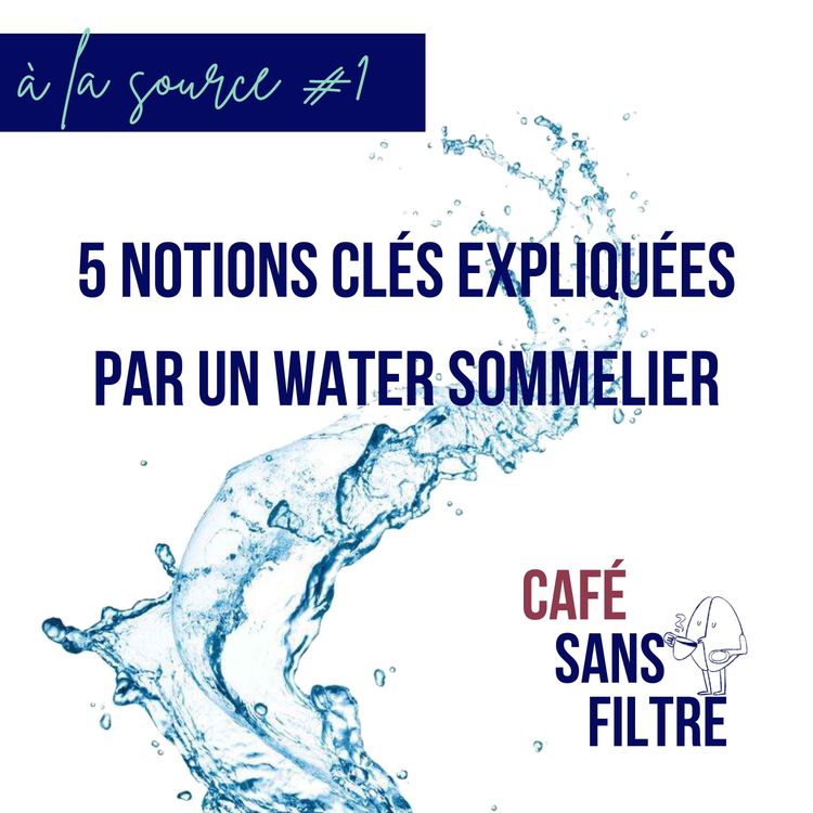 cover art for À la source #1 - 5 notions clés expliquées par Nicolas Guimont, Water Sommelier 