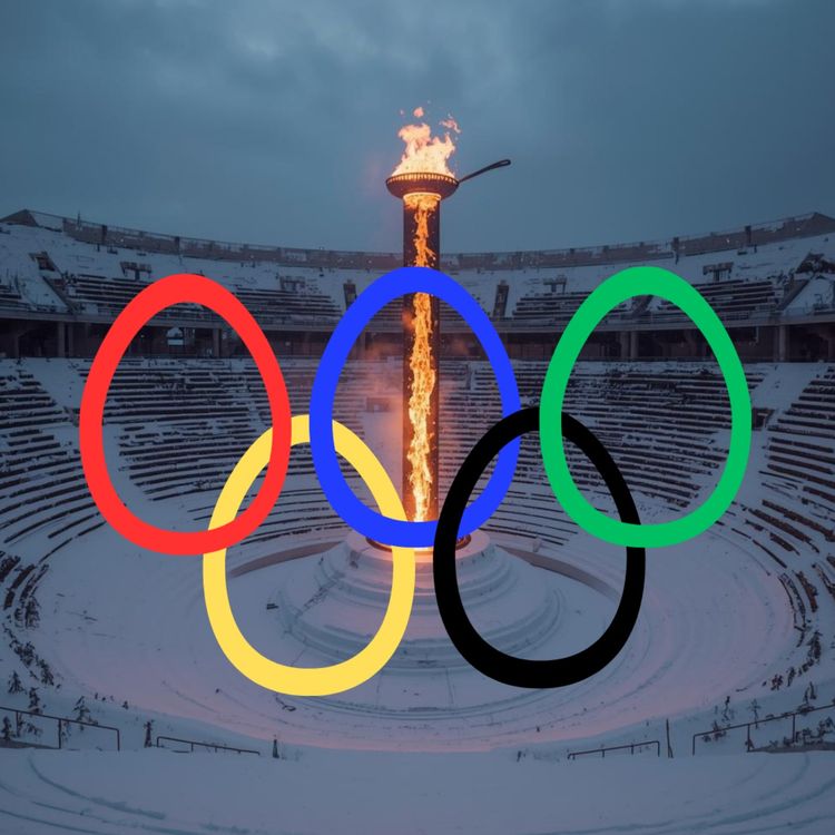 cover art for S3EP014 - The Egglympics: GO for GOLD