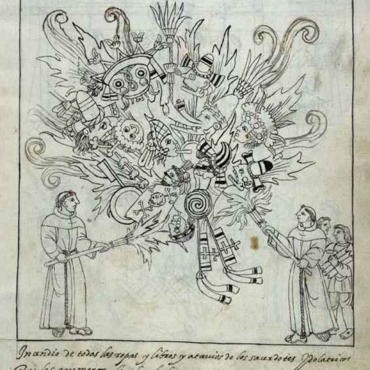 cover art for 2.13 Mayan Book Burning of 1562