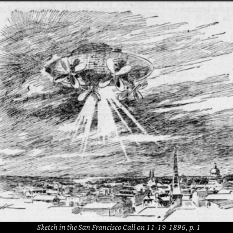 cover art for 3.01 Dirigibles, UFOs, and the Old West