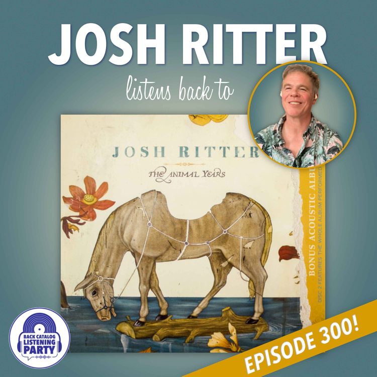 cover art for Josh Ritter Listens Back to The Animal Years