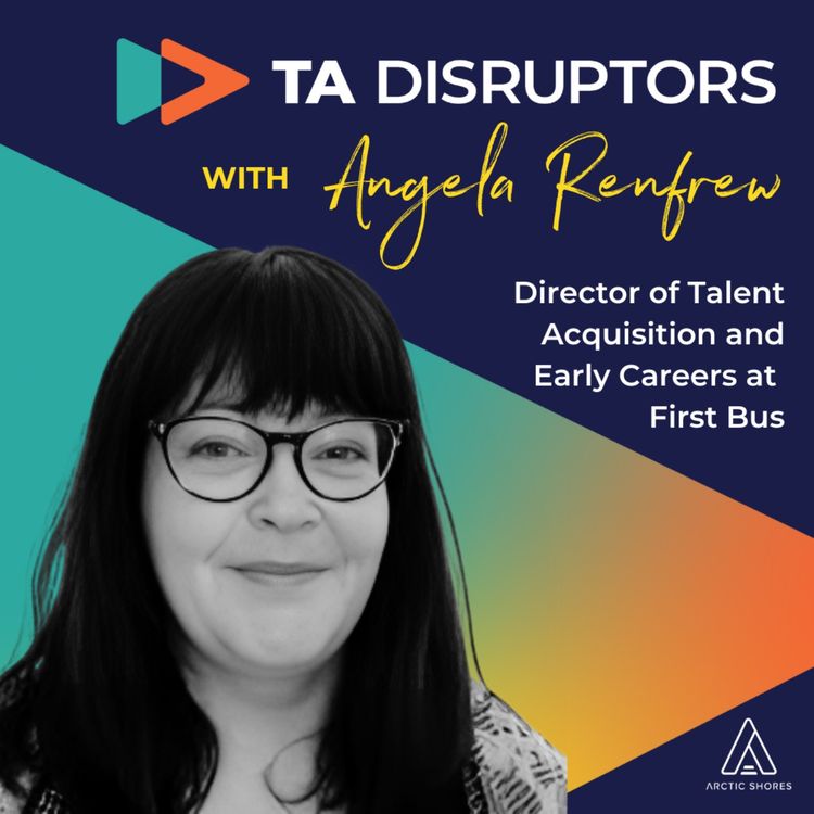cover art for How to turn sceptical hiring managers into advocates (using data) | With Angela Renfrew