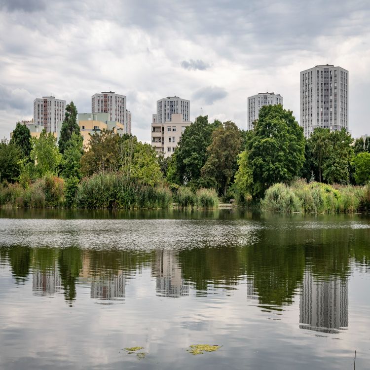 cover art for Le chantier du parc urbain de La Défense, une utopie verte de 5 ha au pied des tours