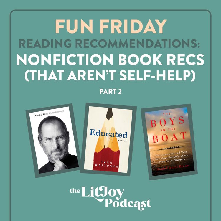 cover art for Fun Friday - Nonfiction (Not Self-Help) Part 2