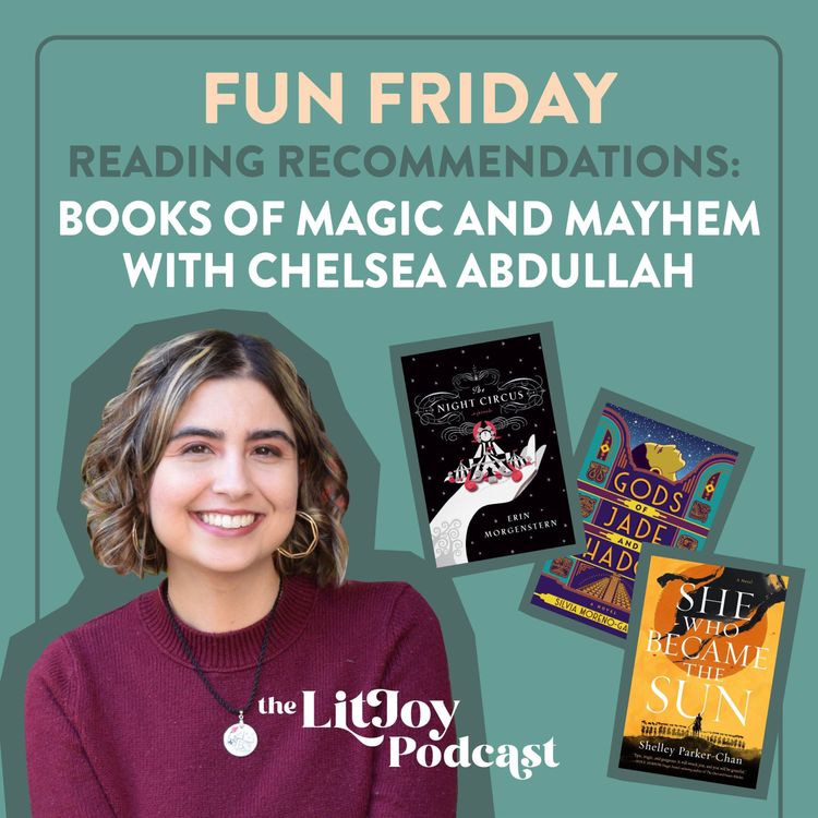 cover art for Fun Friday Book Recs with The Stardust Thief Author Chelsea Abdullah