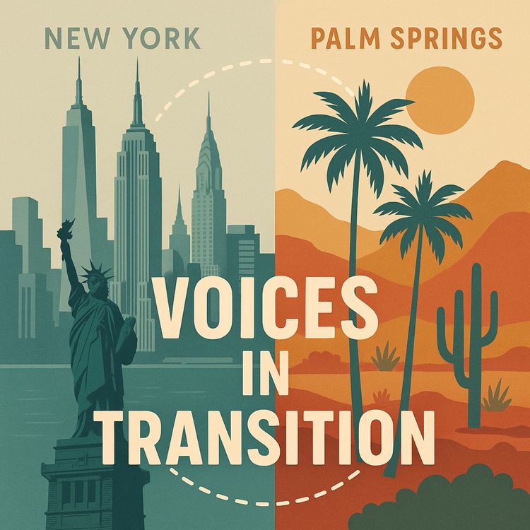 cover art for Voices in Transition