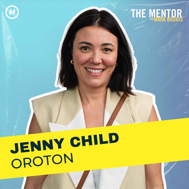 cover art for #433 Jenny Child's pivot from the corporate world to taking control of Australia's oldest luxury fashion brand