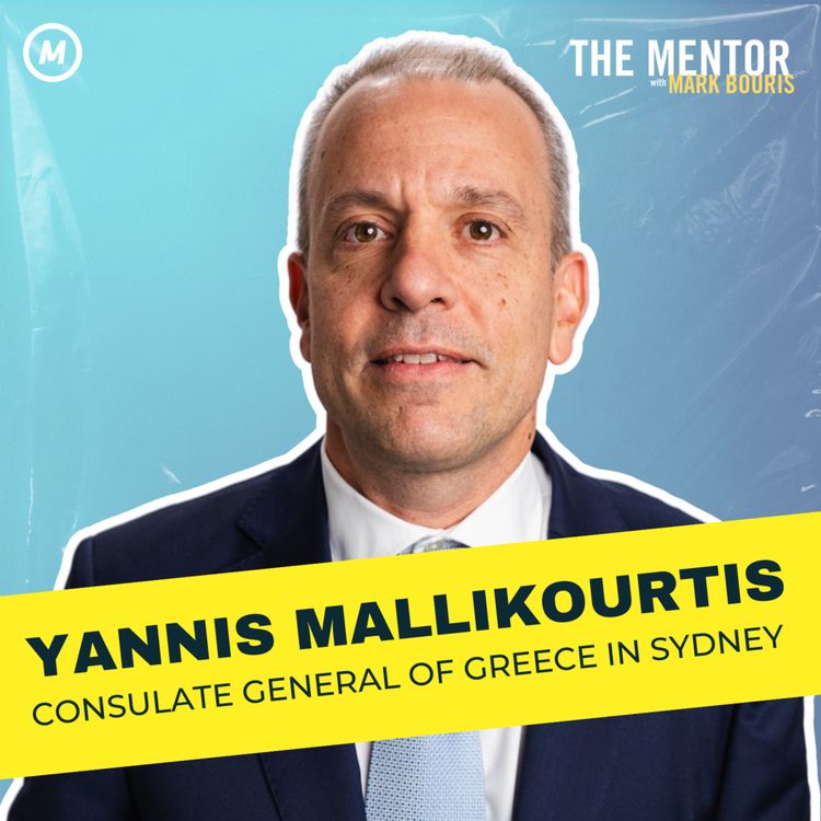 cover art for #467 Yannis Mallikourtis: Speaking with the Consul General of Greece in Sydney