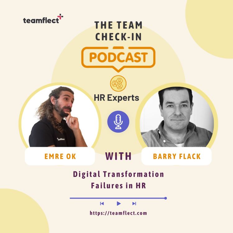 cover art for Digital Transformation Failures in HR feat Barry Flack