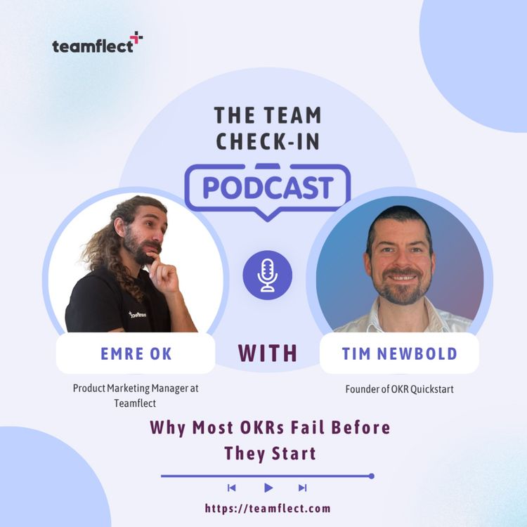 cover art for The Executive's Role in Making OKRs Actually Work feat. Tim Newbold