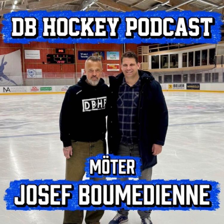 cover art for DB Hockey Podcast möter Josef Boumedienne