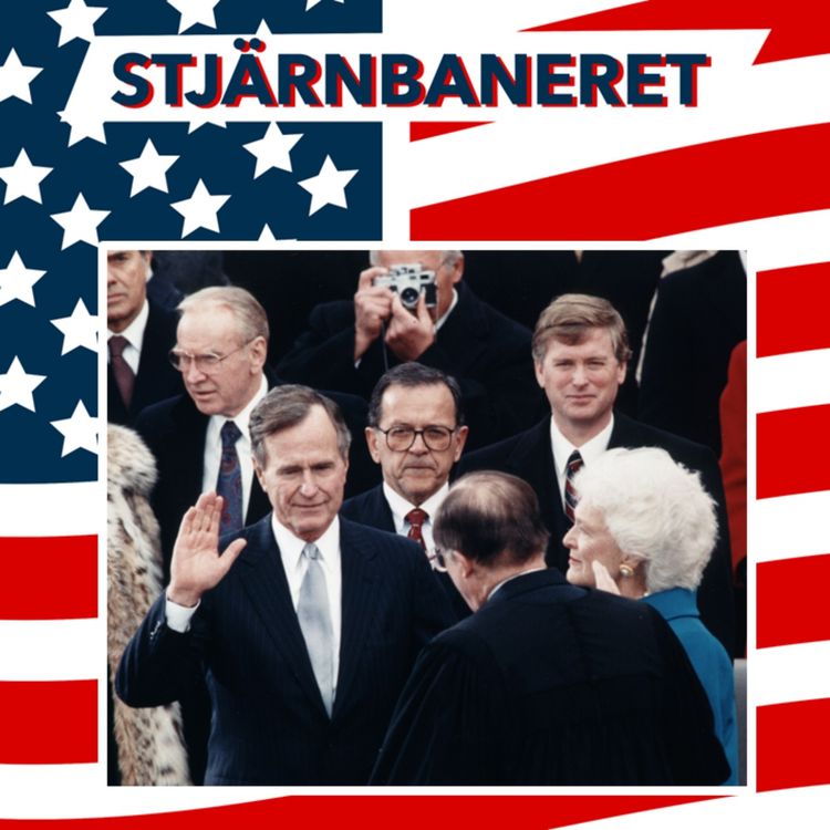 cover art for 203 Översikt del 96: Presidentvalet 1988 och Bush 41 i Vita Huset