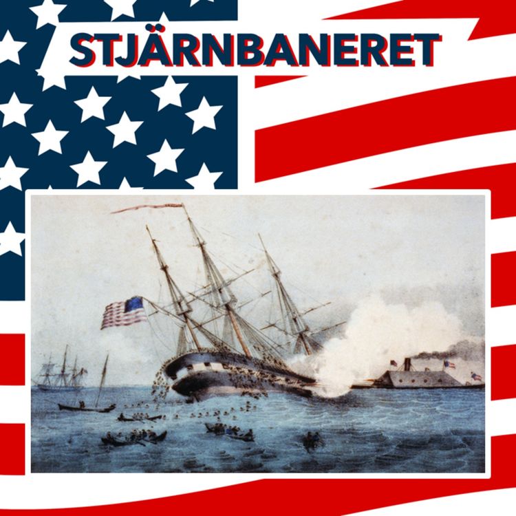 cover art for 235 Monitor vs Virginia del 6: Slaget vid Hampton Roads 8 mars