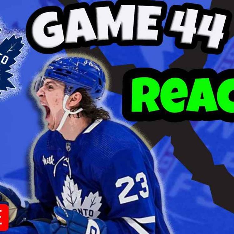 cover art for Post Game Live Reaction to Game #44 Toronto Maple Leafs vs Vancouver Canucks