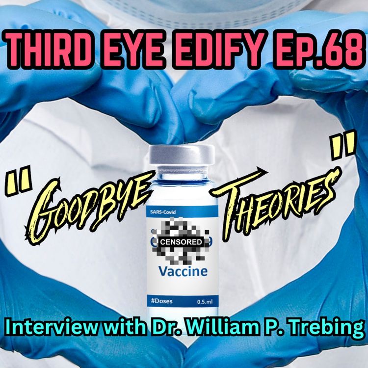 cover art for THIRD EYE EDIFY Ep.68 "Goodbye Theories" Interview with Dr. William P. Trebing