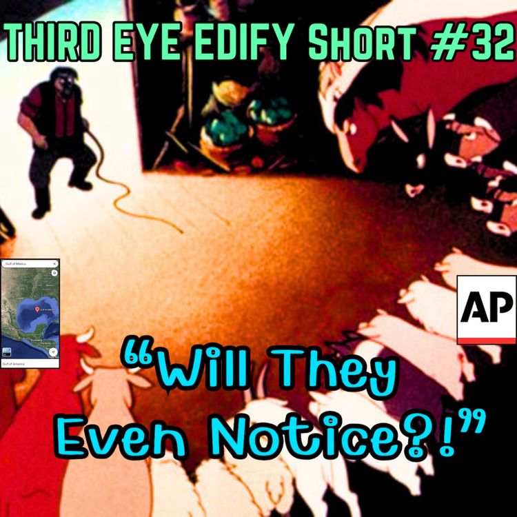 cover art for THIRD EYE EDIFY Short #32 "Will They Even Notice?!"