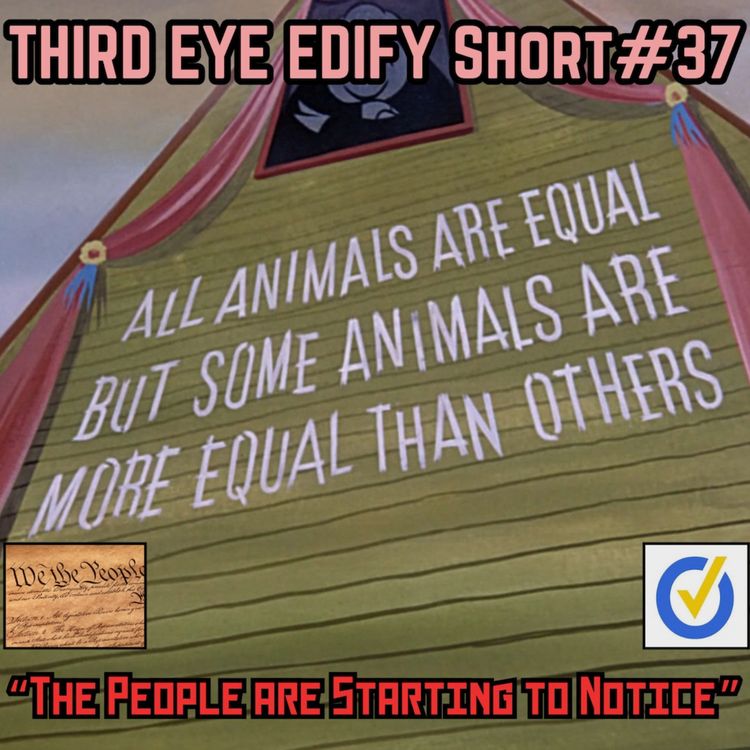 cover art for THIRD EYE EDIFY Short#37 "The People are Starting to Notice"