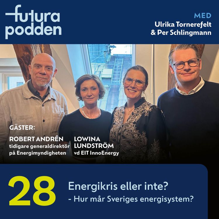 cover art for #28 - Energikris eller inte? Hur mår Sveriges energisystem?