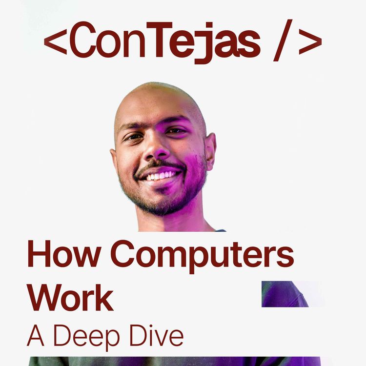 cover art for How do computers actually work? From electrons to the web.