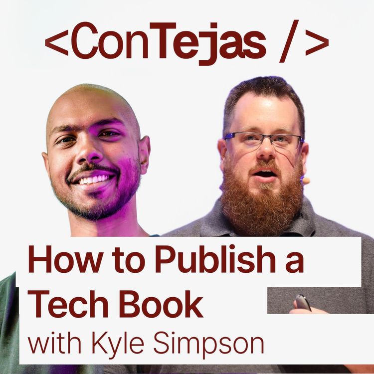 cover art for Kyle Simpson: How to Write a JavaScript Book, Degrees and Gatekeeping in Tech, New Startup Vella.ai