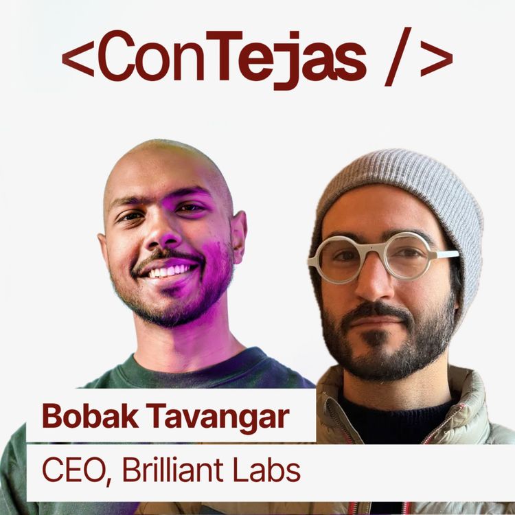 cover art for Bobak Tavangar, CEO Brilliant Labs: How to build open-source AI-enabled smart glasses with AR