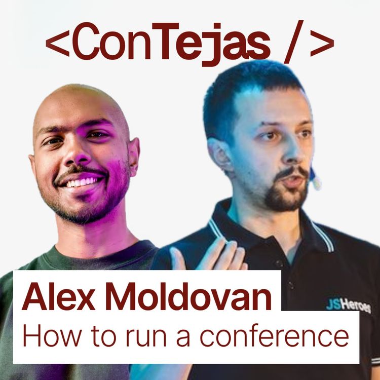 cover art for Alex Moldovan, founder JS Heroes: How to Organize a Community-first JavaScript Conference