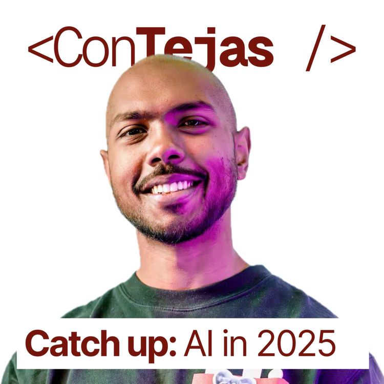 cover art for Get up to date with AI in 2025: Agents, Model Context Protocol (MCP), Hybrid Search, RAG, and more...