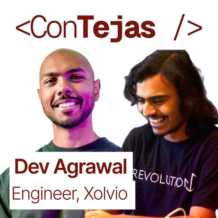 cover art for Dev Agrawal: How to be notable, event sourcing, and SolidJS