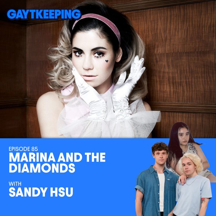 cover art for Marina and the Diamonds (with Sandy Hsu)