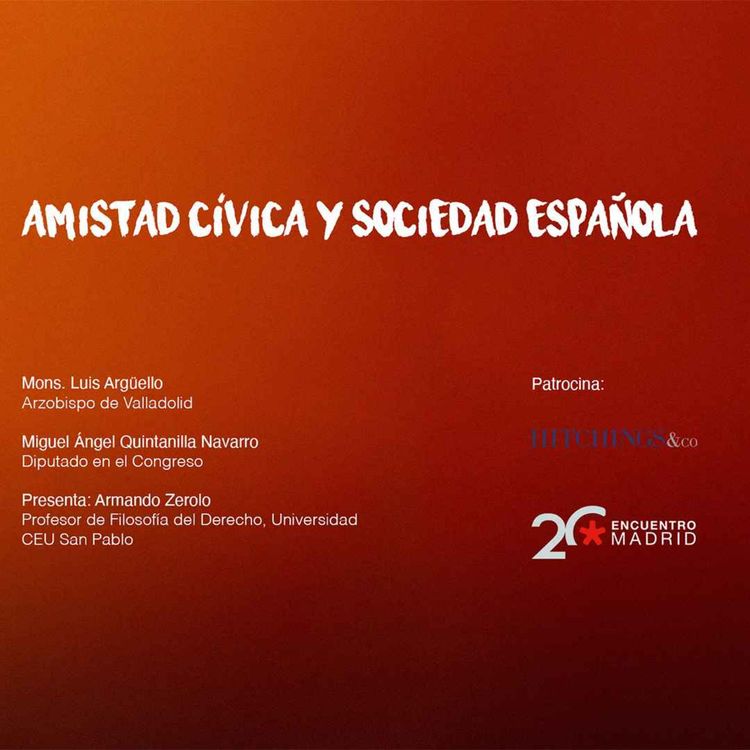 cover art for Amistad cívica y sociedad española
