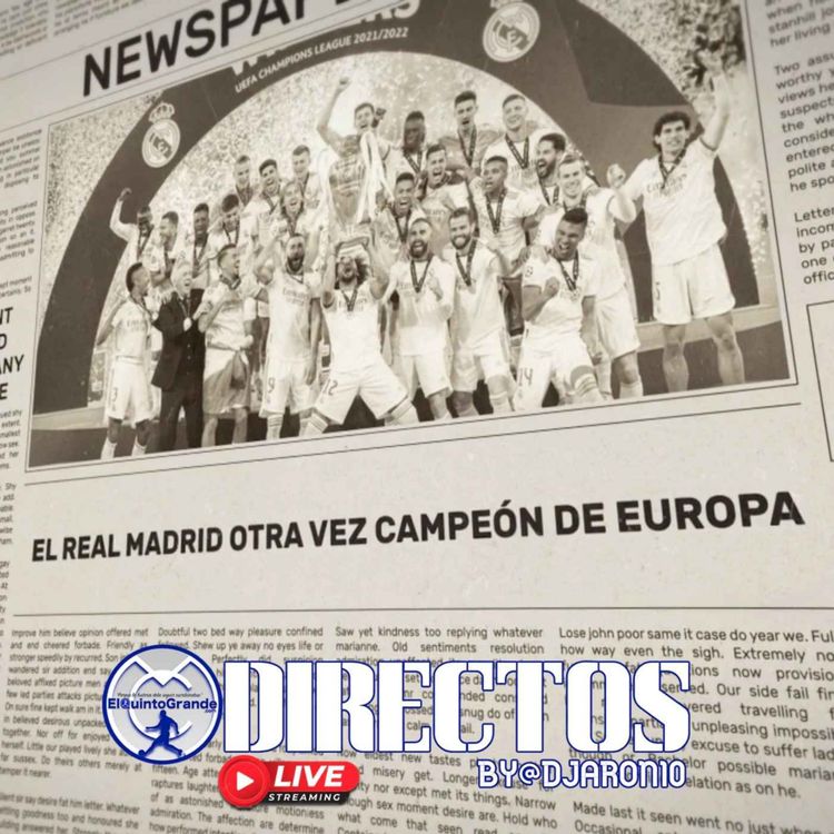 cover art for 🏟️40 años de LaQuintaDelBuitre⚽🗣️ Directos @ElQuintoGrande #300