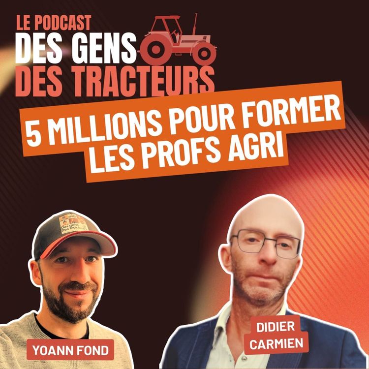 cover art for 51 - 5 millions pour la formation des profs - Didier Carmien
