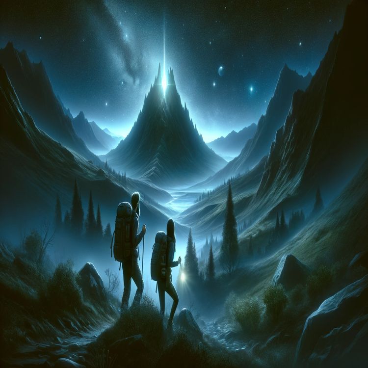 cover art for X Minus One: The Lights on Precipice Peak