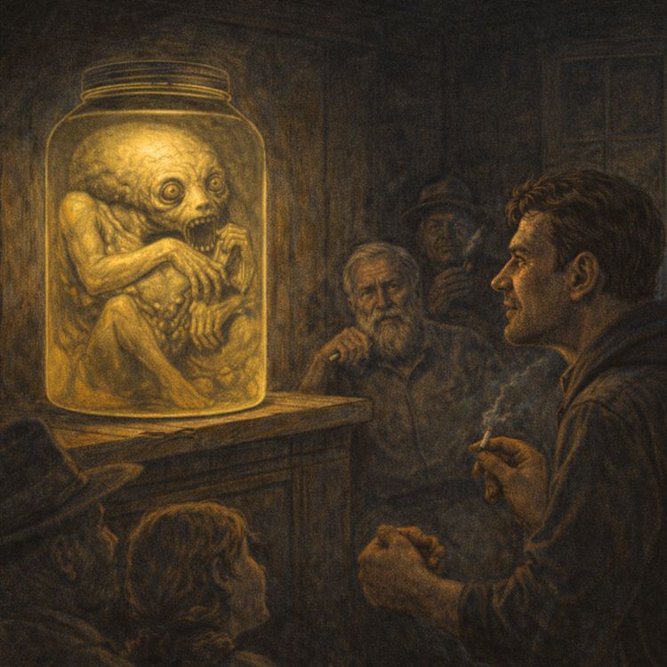 cover art for The Jar by Ray Bradbury