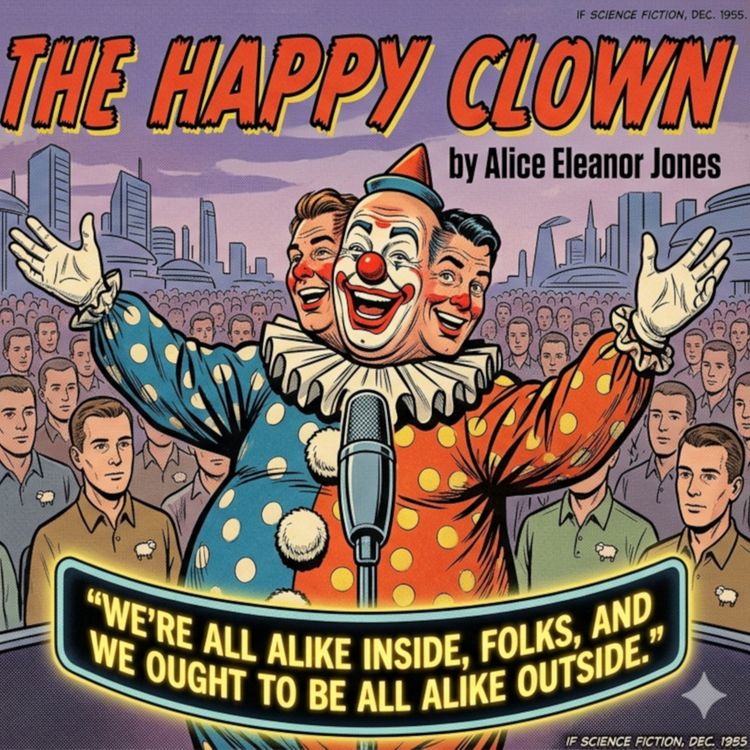 cover art for The Happy Clown by Alice Eleanor Jones