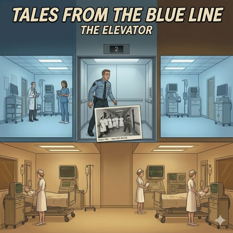 cover art for Tales From the Blue Line - The Elevator