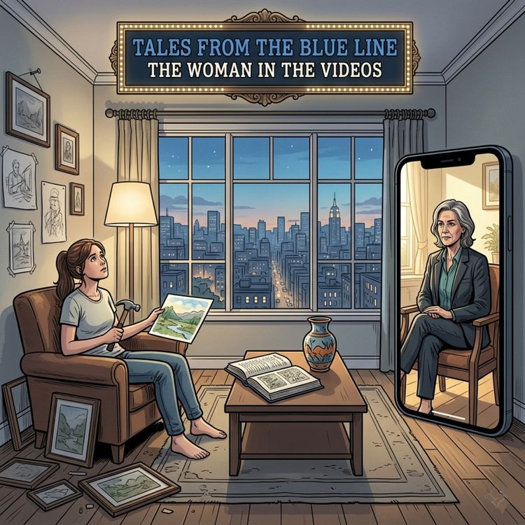 cover art for Tales From the Blue Line - The Woman in the Videos