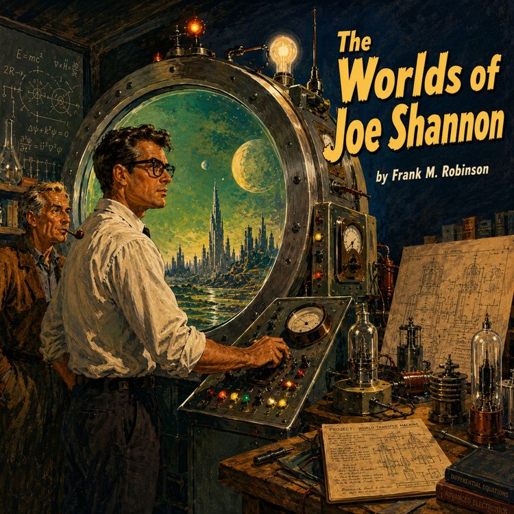 cover art for The Worlds of Joe Shannon By Frank M. Robinson
