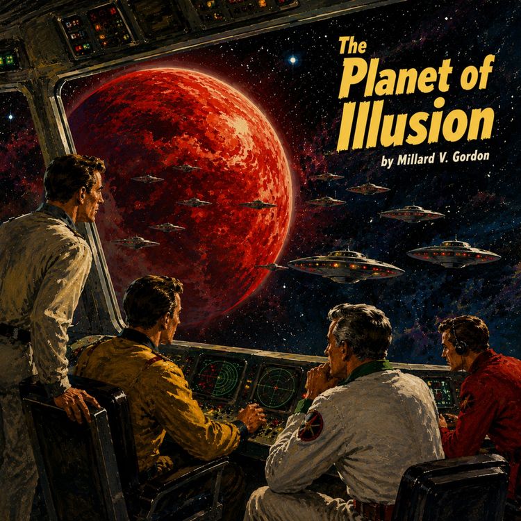 cover art for The Planet of Illusion by Millard V. Gordon