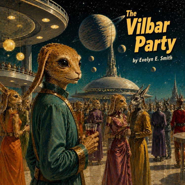 cover art for The Vilbar Party by Evelyn E. Smith