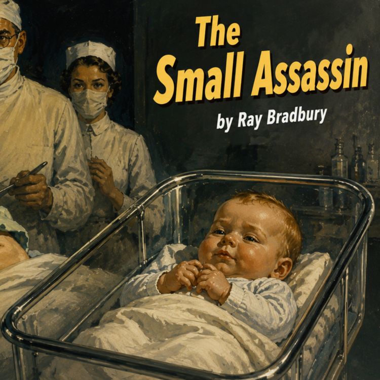 cover art for The Small Assassin by Ray Bradbury