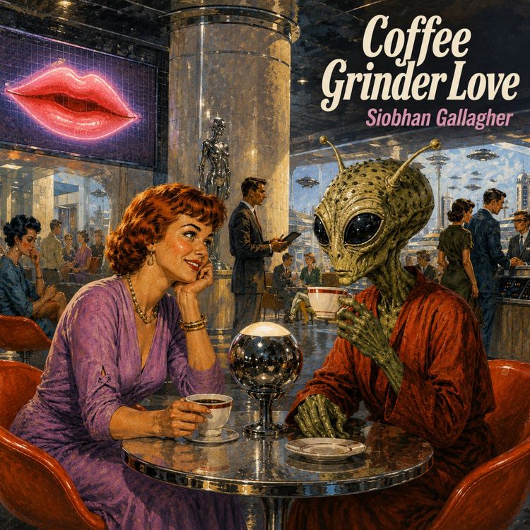 cover art for Coffee Grinder Love by Siobhan Gallahger