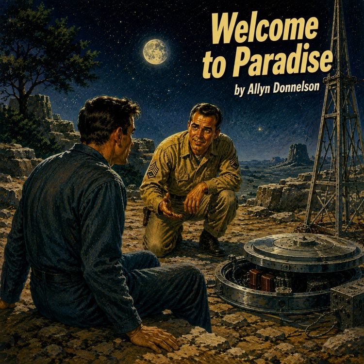 cover art for Welcome to Paradise by Allyn Donnelson