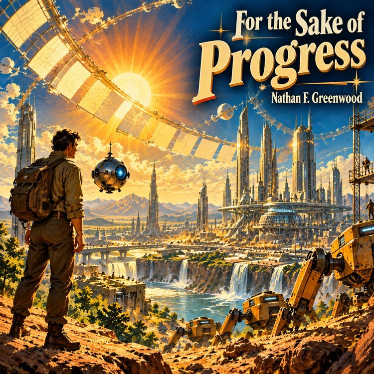 cover art for For the Sake of Progress by Nathan F. Greenwood
