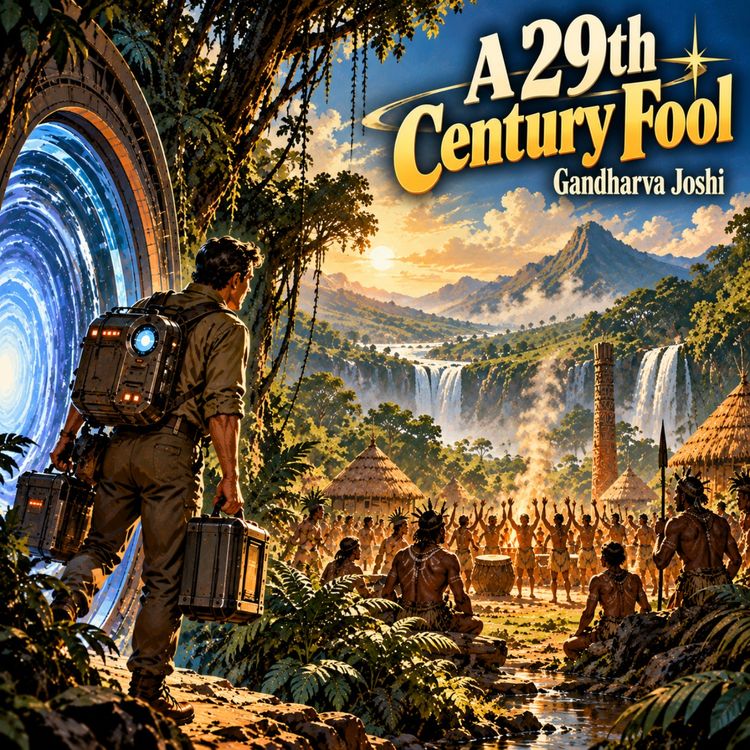 cover art for A 29th Century Fool by Gandharva Joshi