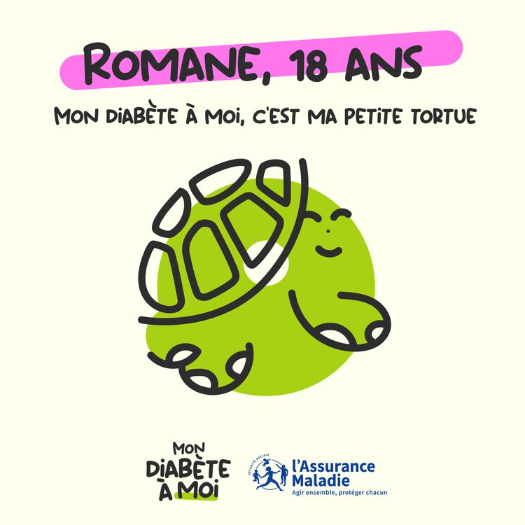 cover art for Mon diabète à moi, c'est ma petite tortue