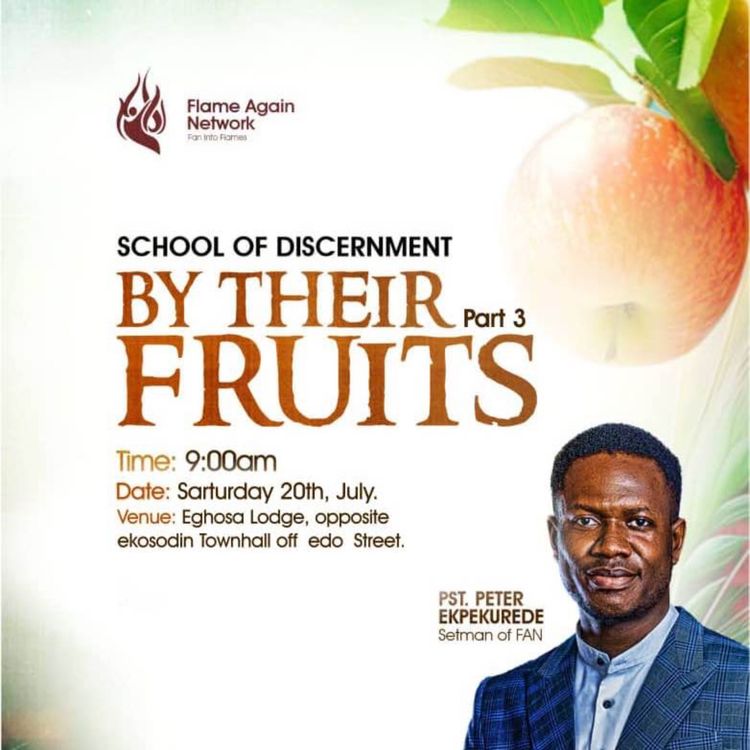 cover art for School of Discernment; By their fruits 3